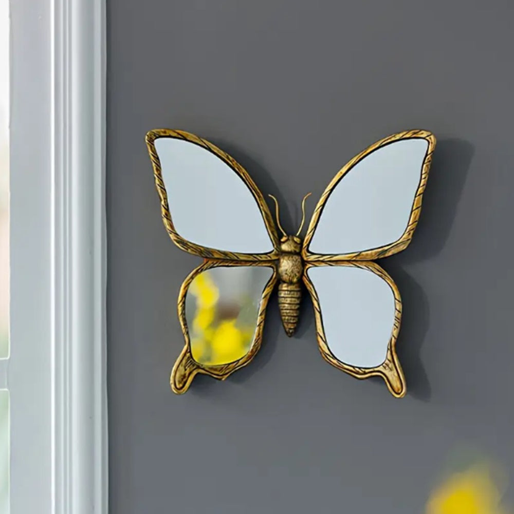 Mirrored Butterfly Art Deco Gallery Wall Modern Mirror