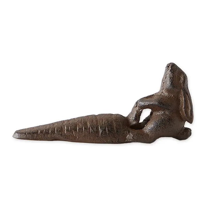 Floor Door Stop Bunny with Carrot