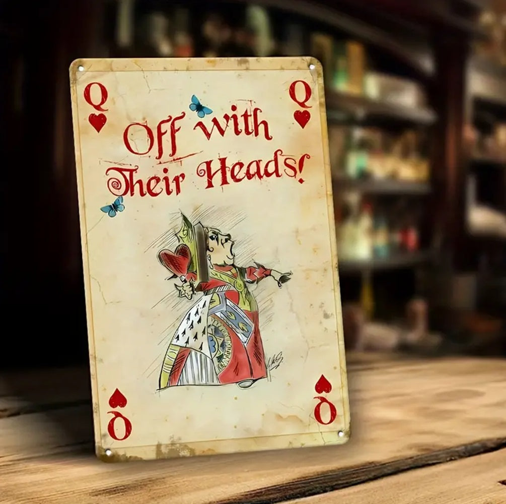 Retro Tin Sign - For the Strong Women