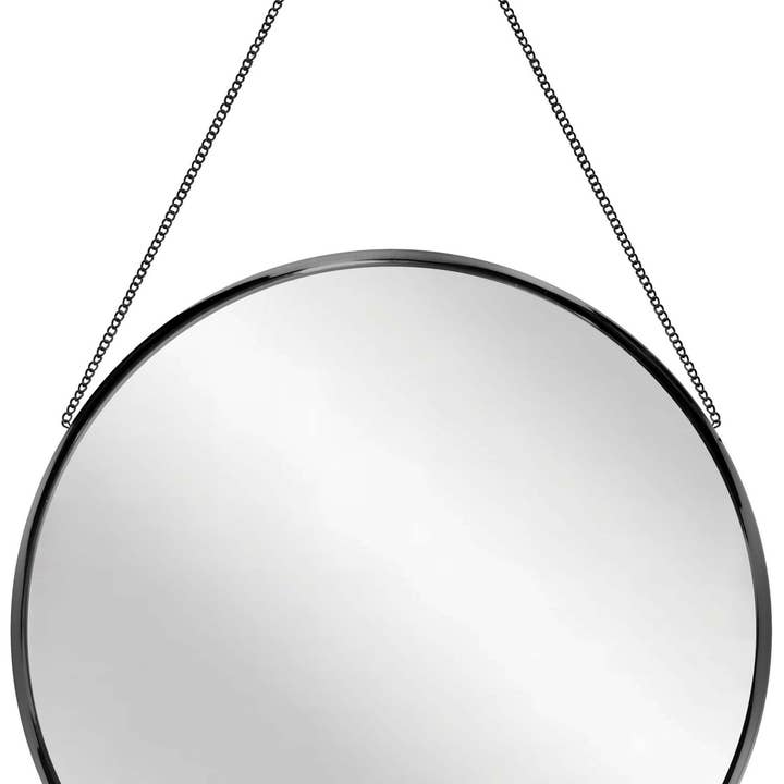 Chain Hanging Wall Mirror 17"