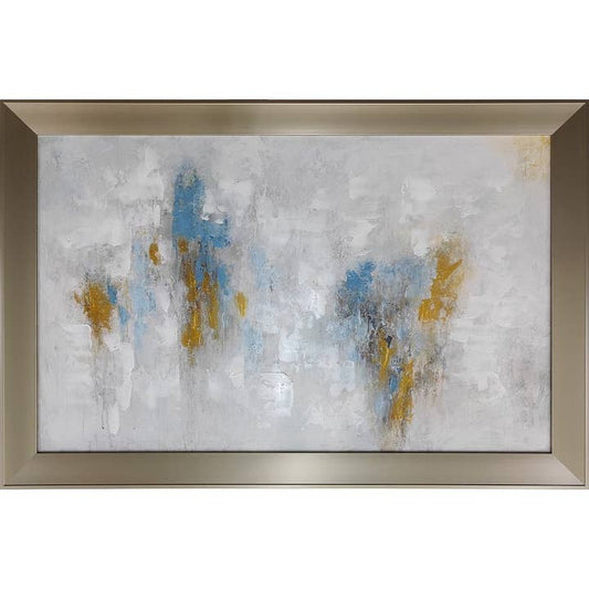 Large Framed Abstract Canvas Wall Art