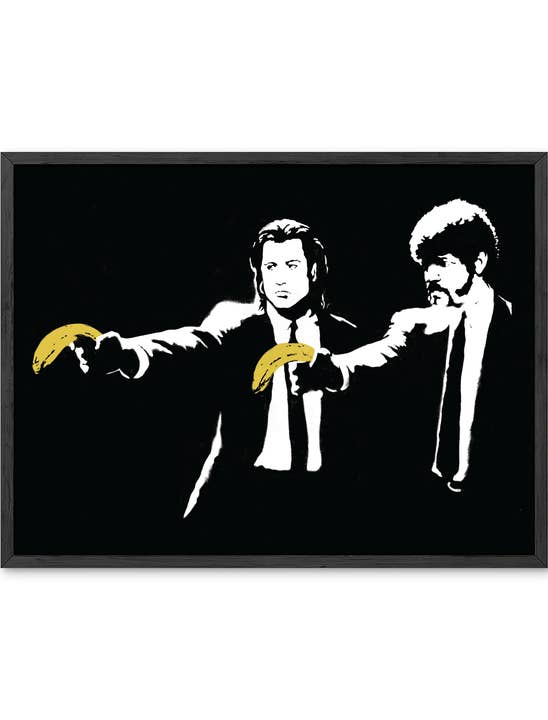 Banksy Pulp Fiction Wall Art Print