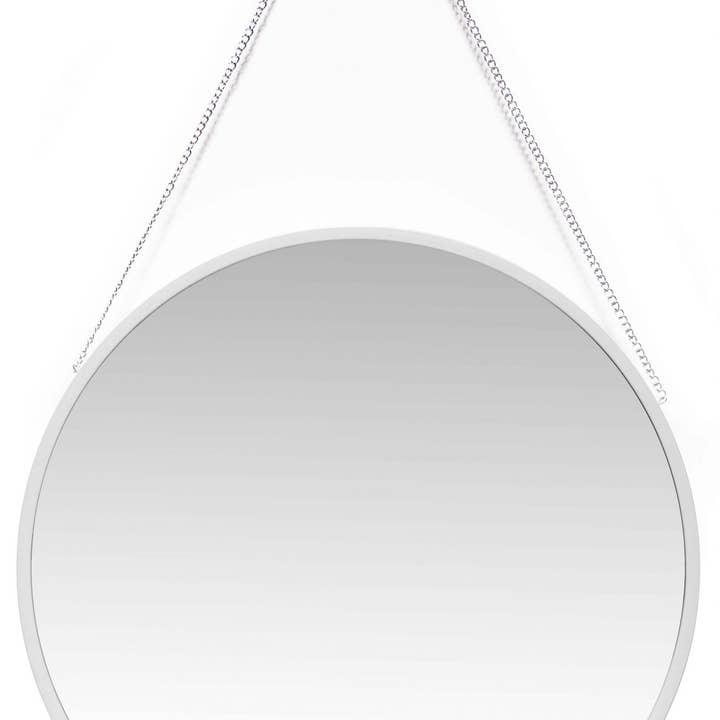 Chain Hanging Wall Mirror 17"