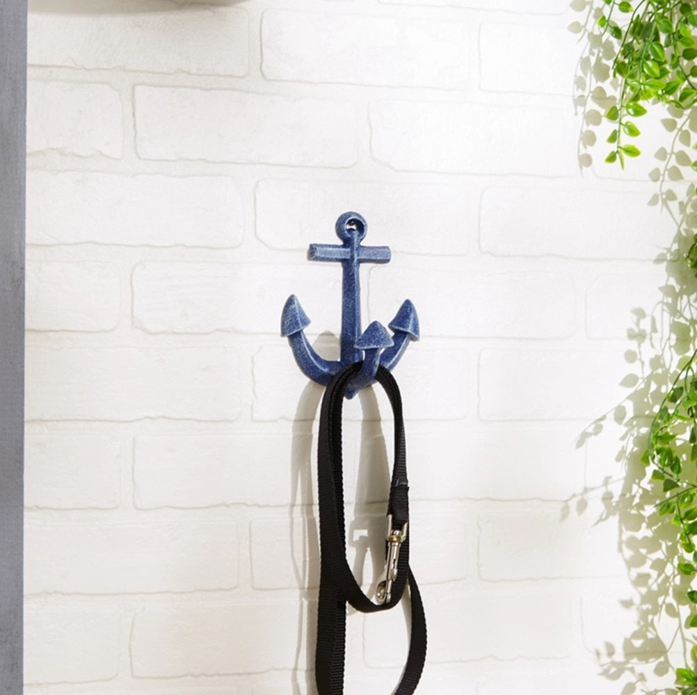 Blue Anchor Iron Wall Hook