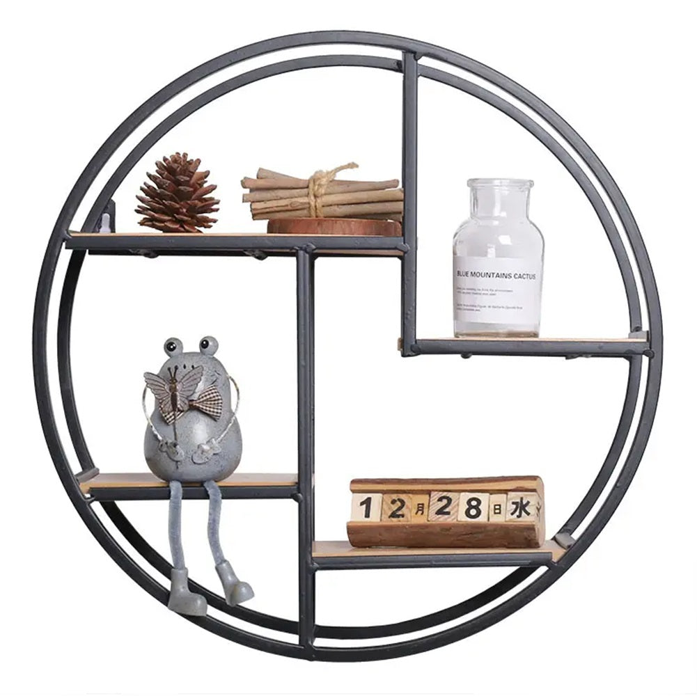 Wall Organizer Bambo Circle Shelf