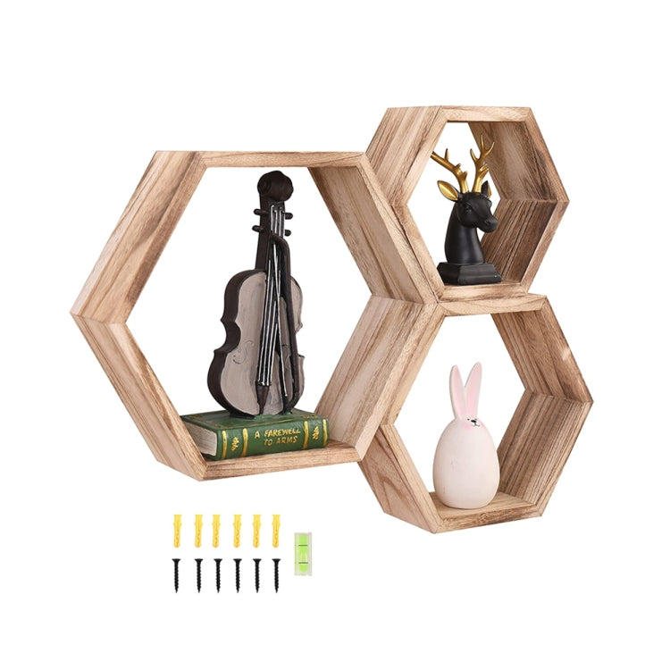 Hex Shelves Set of 3