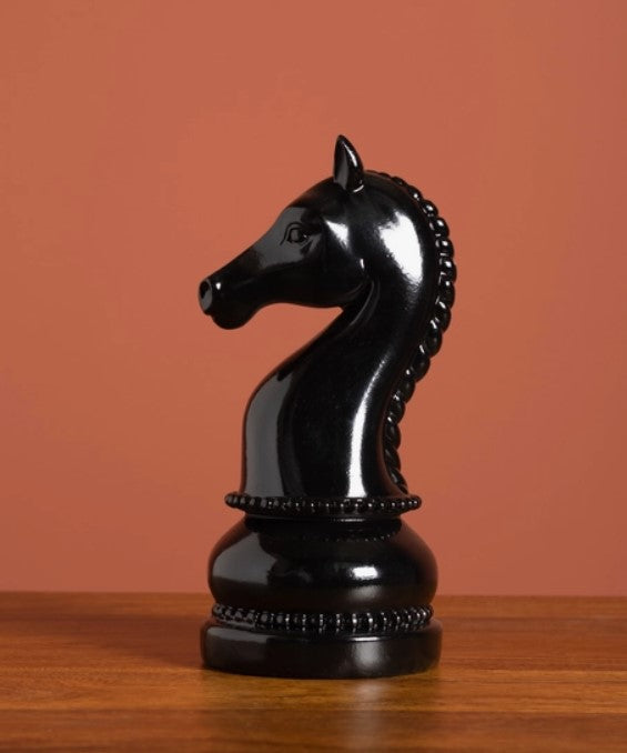 Oversized Chess Knight Piece Horse Playroom Study Gameroom Decor