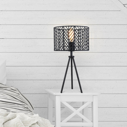 18.5" Cage Tripod Table Lamp