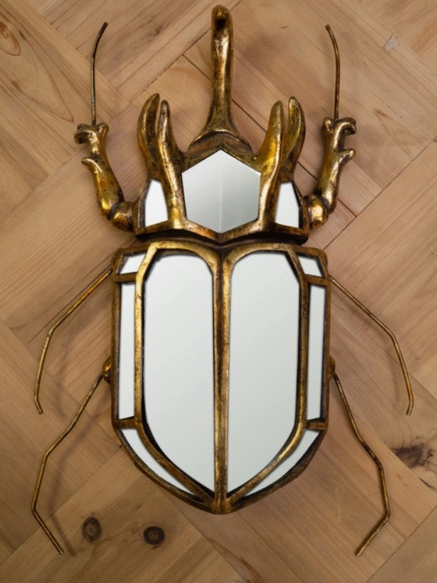 Safari Bug Rhino Beetle Wall Mirror