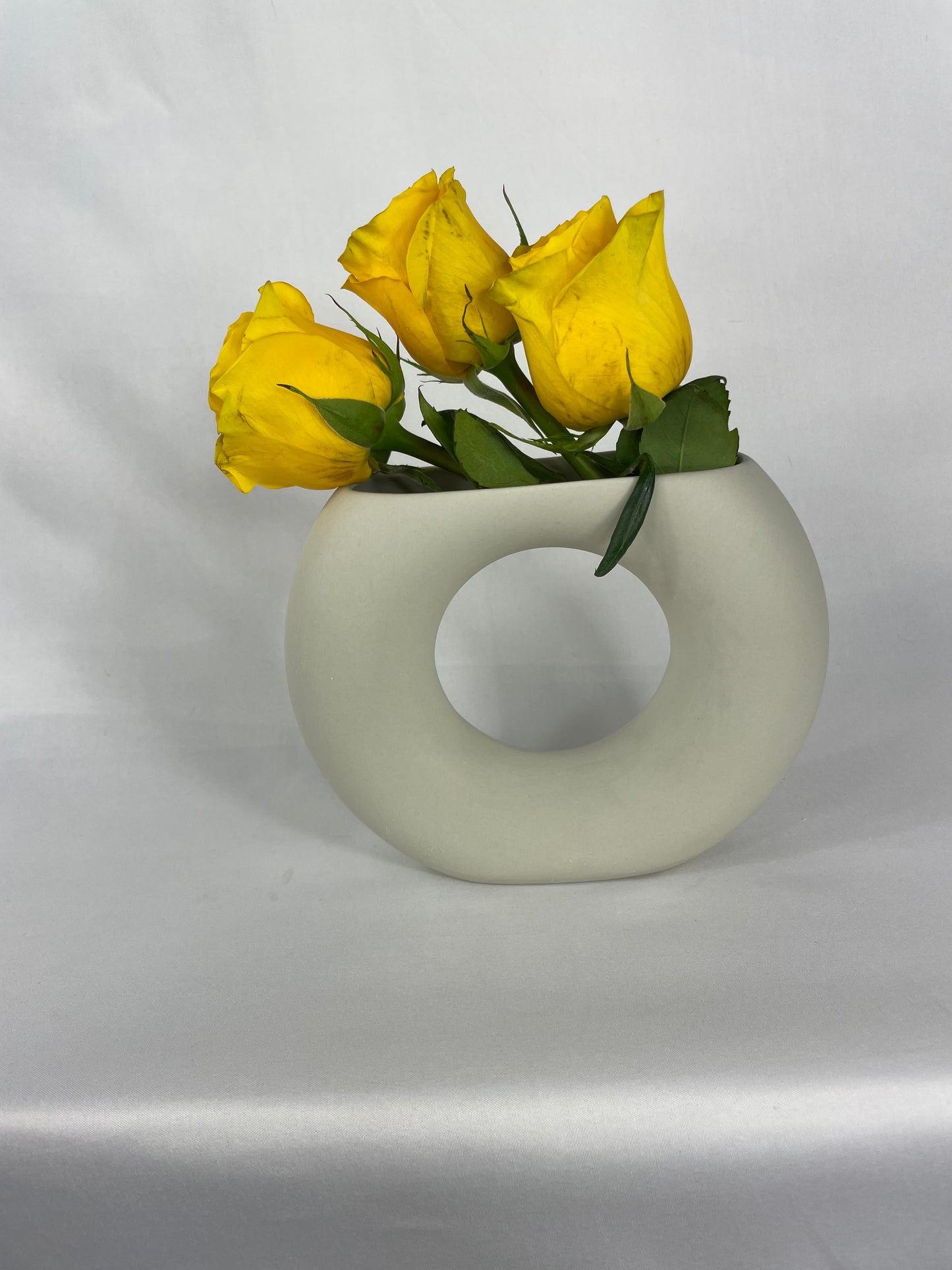 Porcelain Geometry Art Circle Vase