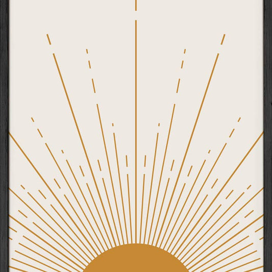 Rising Sun Wall Art Print